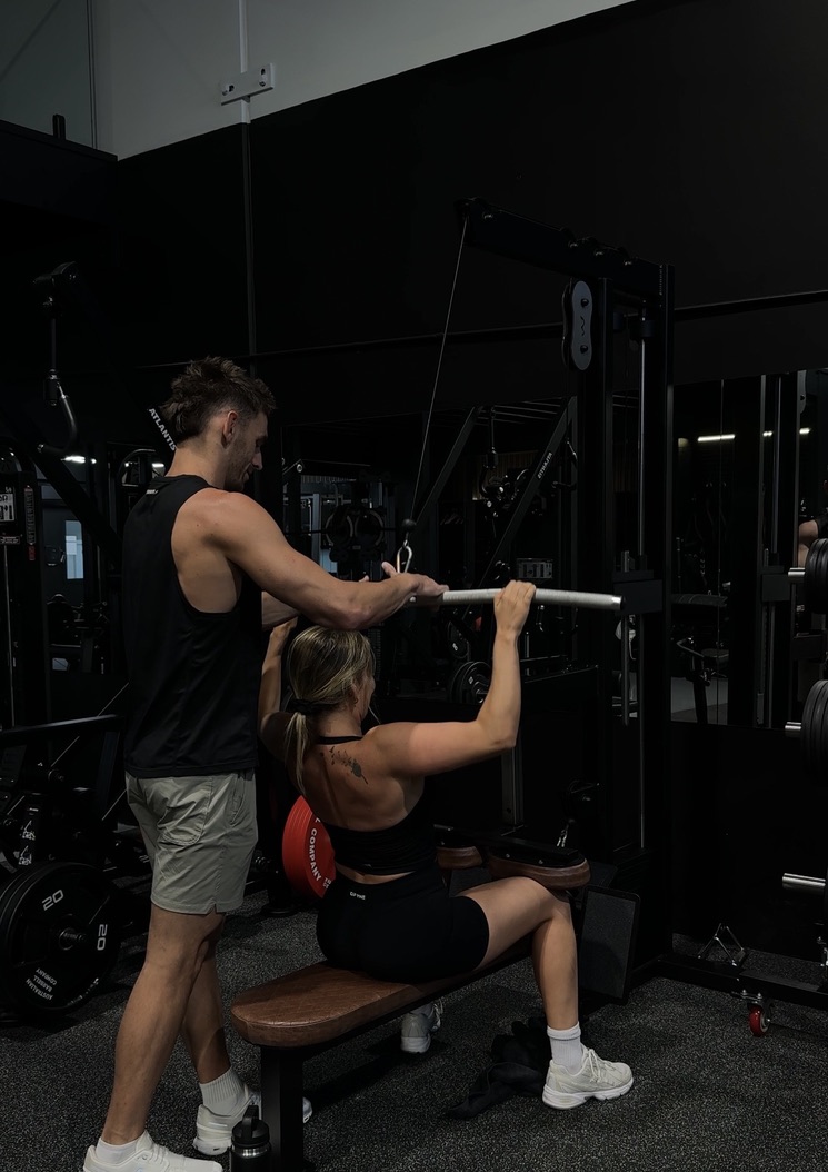 Michael Austin coaching a client